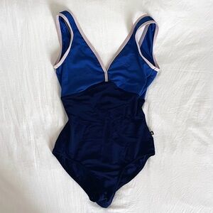 VERY RARE "Nora" Two-Tone Tank Ballet Leotard